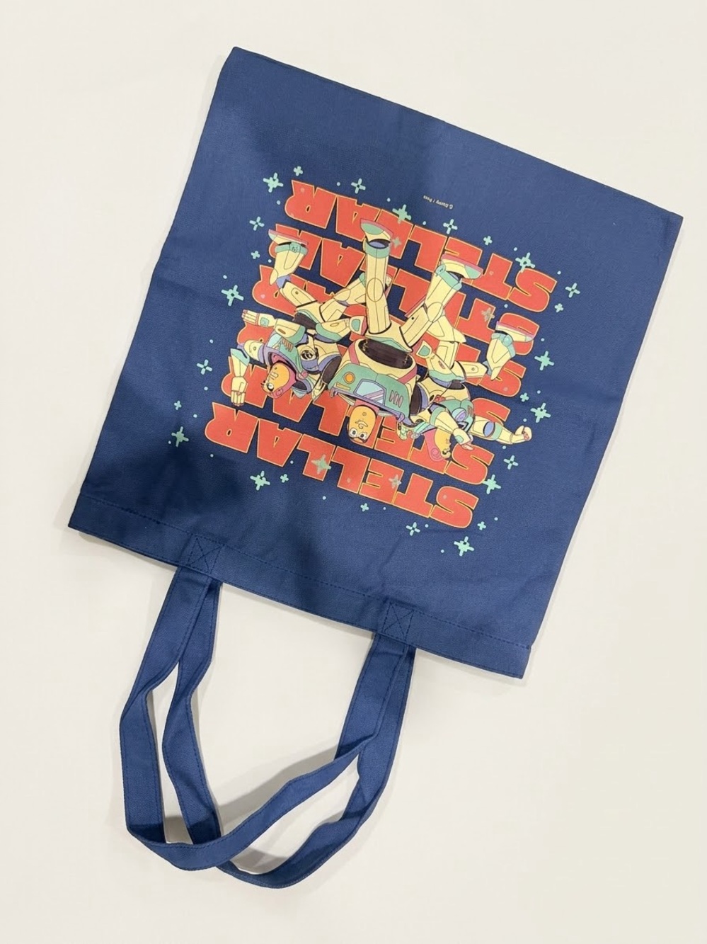 Disney Pixar Toy Story Buzz Lightyear Canvas Tote Bag